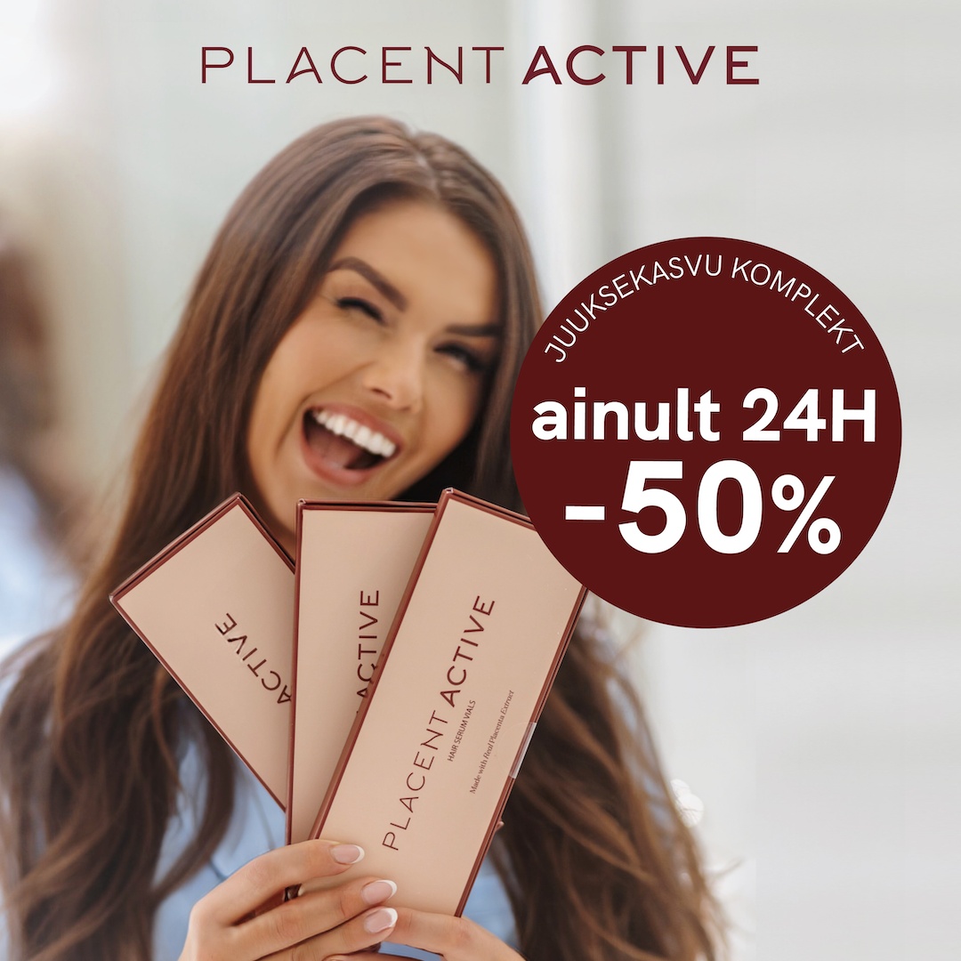 Musta Reede hinnasadu Placent Active e-poes